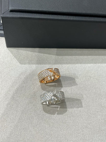 [Sophire Jewelry ]LIENS EVIDENCE  DIAMOND PAVED RING