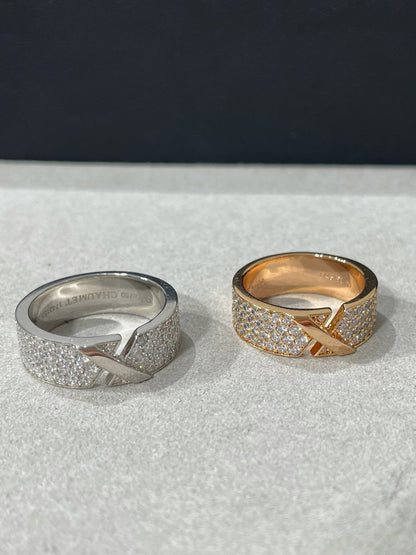 [Sophire Jewelry ]LIENS EVIDENCE  DIAMOND PAVED RING