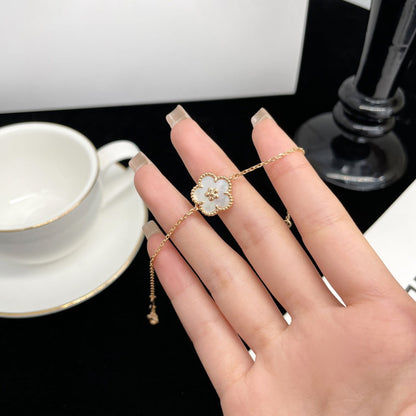 [Sophire Jewelry ]LUCKY SPRING ROSE GOLD MOP BRACELET