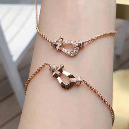 [Sophire Jewelry ]FORCE 10 PINK GOLD DIAMOND NECKLACE
