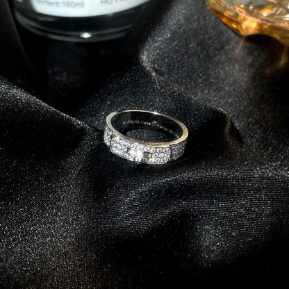 [Sophire Jewelry ]KELLY SILVER DIAMOND RING