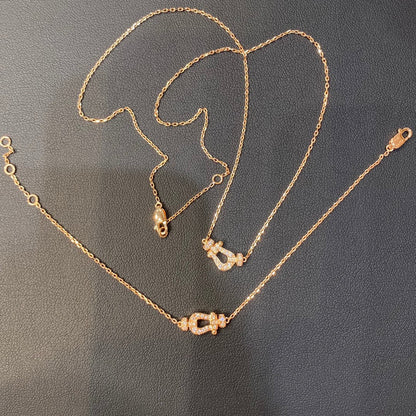 [Sophire Jewelry ]FORCE 10 DIAMOND PINK GOLD NECKLACE MINI MODEL