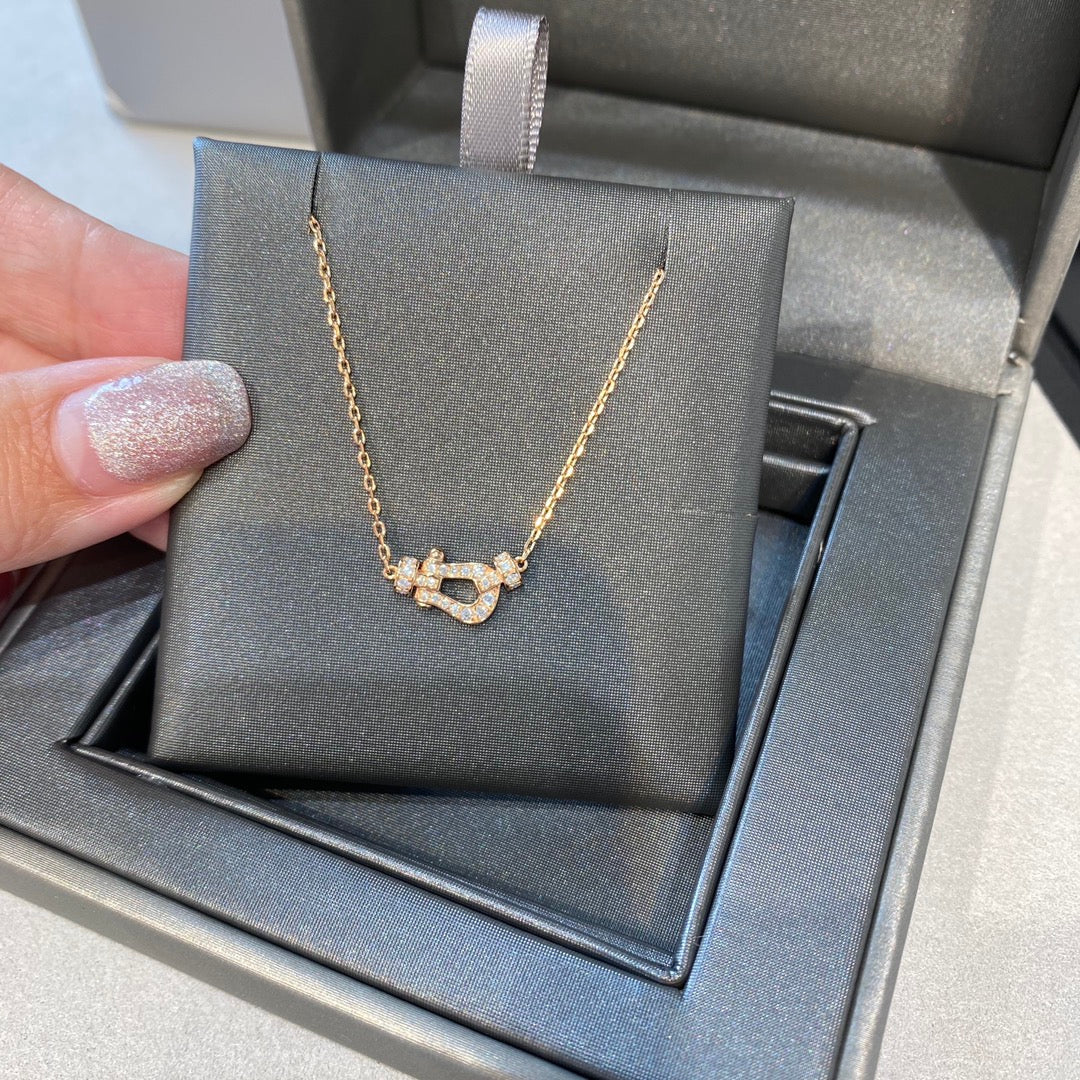 [Sophire Jewelry ]FORCE 10 DIAMOND PINK GOLD NECKLACE MINI MODEL