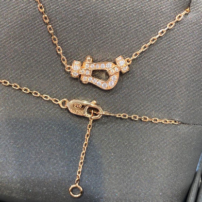 [Sophire Jewelry ]FORCE 10 DIAMOND PINK GOLD NECKLACE MINI MODEL