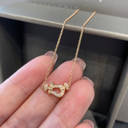 [Sophire Jewelry ]FORCE 10 DIAMOND PINK GOLD NECKLACE MINI MODEL