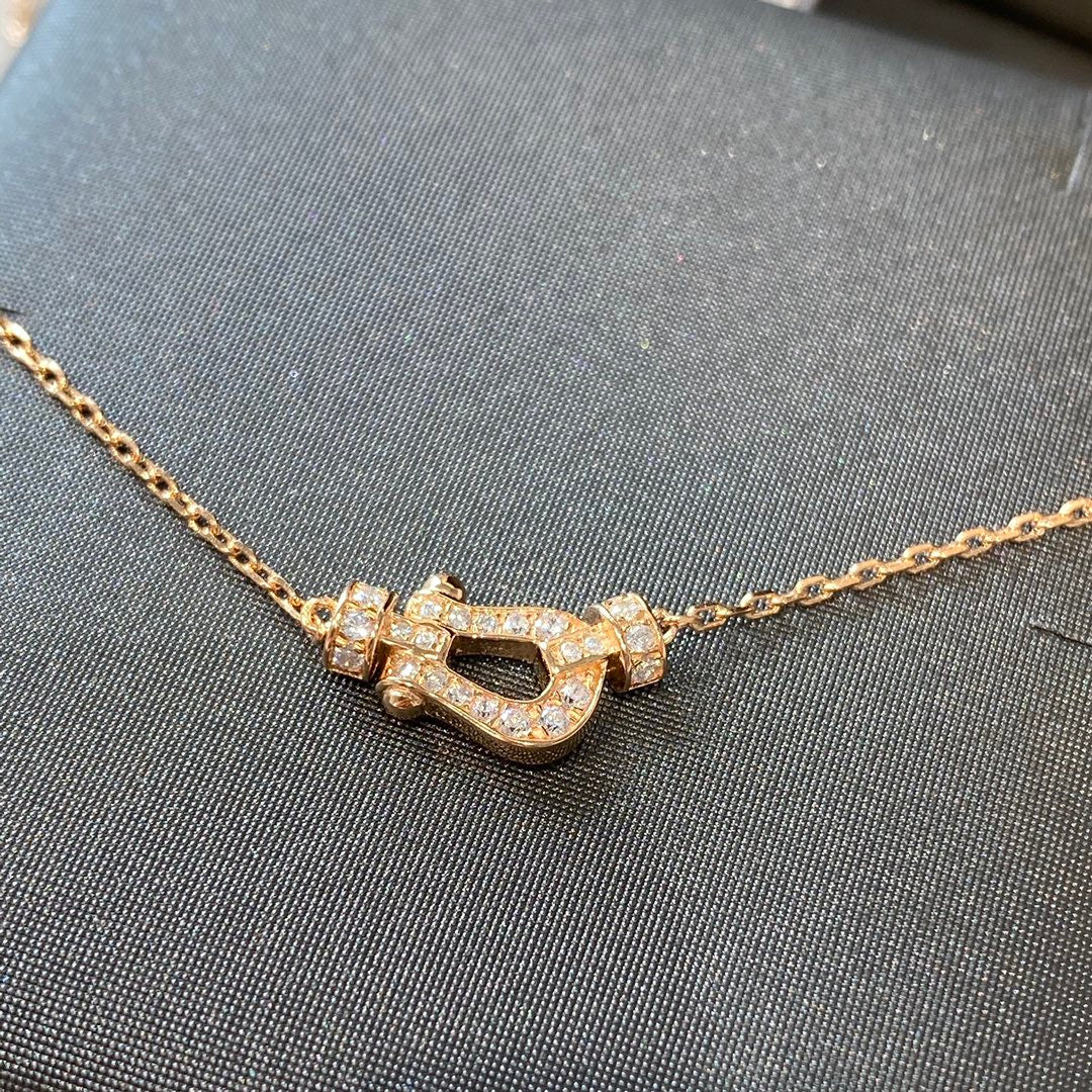 [Sophire Jewelry ]FORCE 10 DIAMOND PINK GOLD NECKLACE MINI MODEL