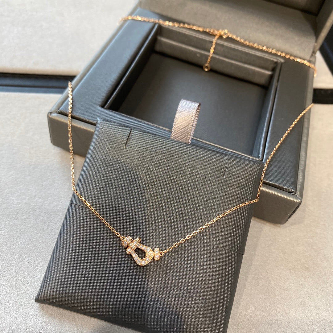 [Sophire Jewelry ]FORCE 10 DIAMOND PINK GOLD NECKLACE MINI MODEL