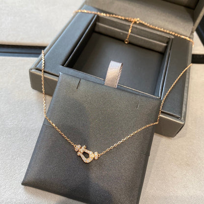 [Sophire Jewelry ]FORCE 10 DIAMOND PINK GOLD NECKLACE MINI MODEL
