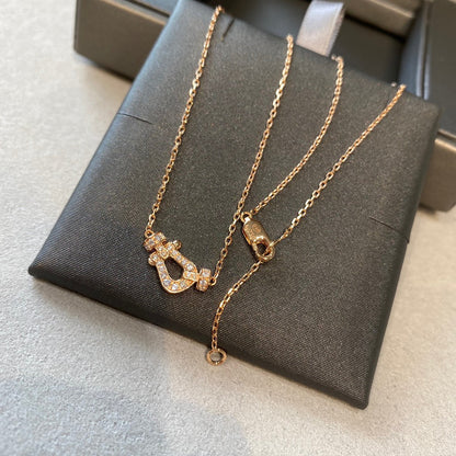 [Sophire Jewelry ]FORCE 10 DIAMOND PINK GOLD NECKLACE MINI MODEL
