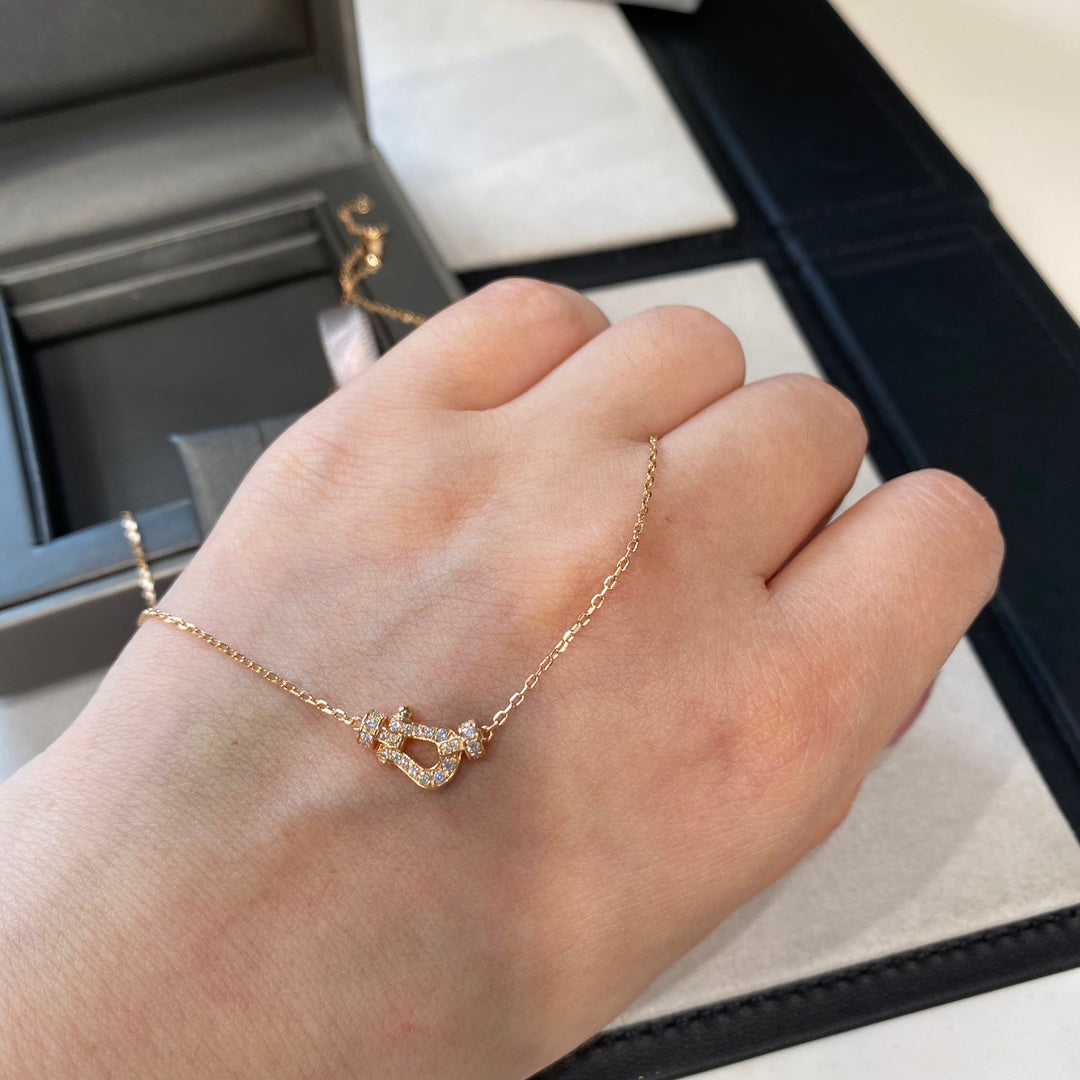 [Sophire Jewelry ]FORCE 10 DIAMOND PINK GOLD NECKLACE MINI MODEL