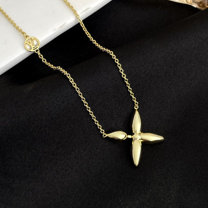 [Sophire Jewelry ]LOUISETTE GOLD NECKLACE
