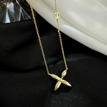[Sophire Jewelry ]LOUISETTE GOLD NECKLACE
