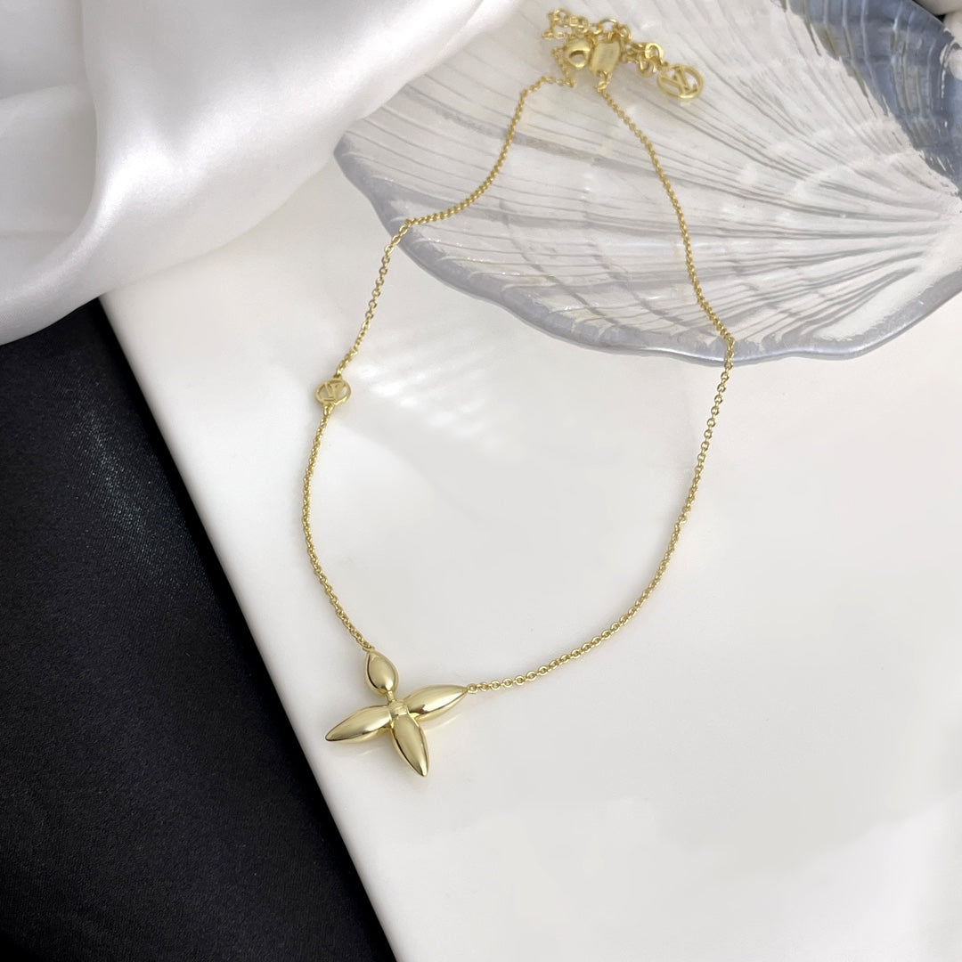 [Sophire Jewelry ]LOUISETTE GOLD NECKLACE