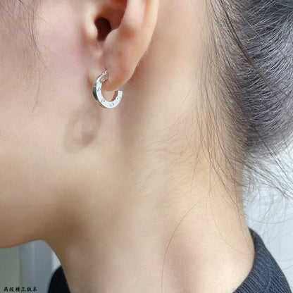 [Sophire Jewelry ]LOVE MINI EARRINGS