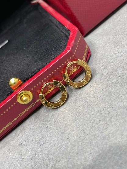 [Sophire Jewelry ]LOVE MINI EARRINGS