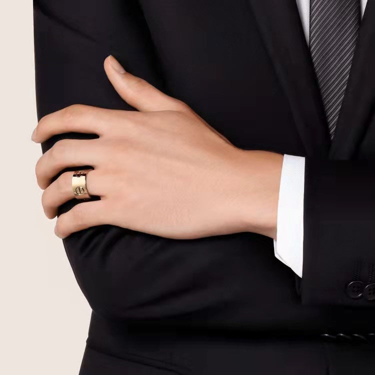 [Sophire Jewelry ]LOVE 11MM LARGE RING