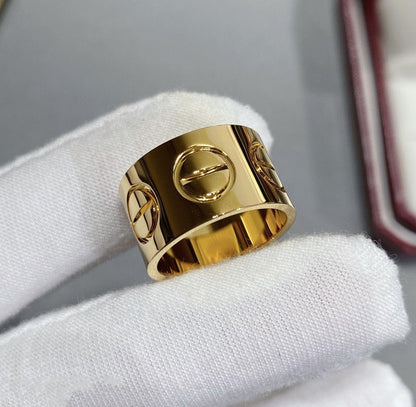 [Sophire Jewelry ]LOVE 11MM LARGE RING