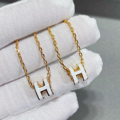 [Sophire Jewelry ]MINI POP H NECKLACE