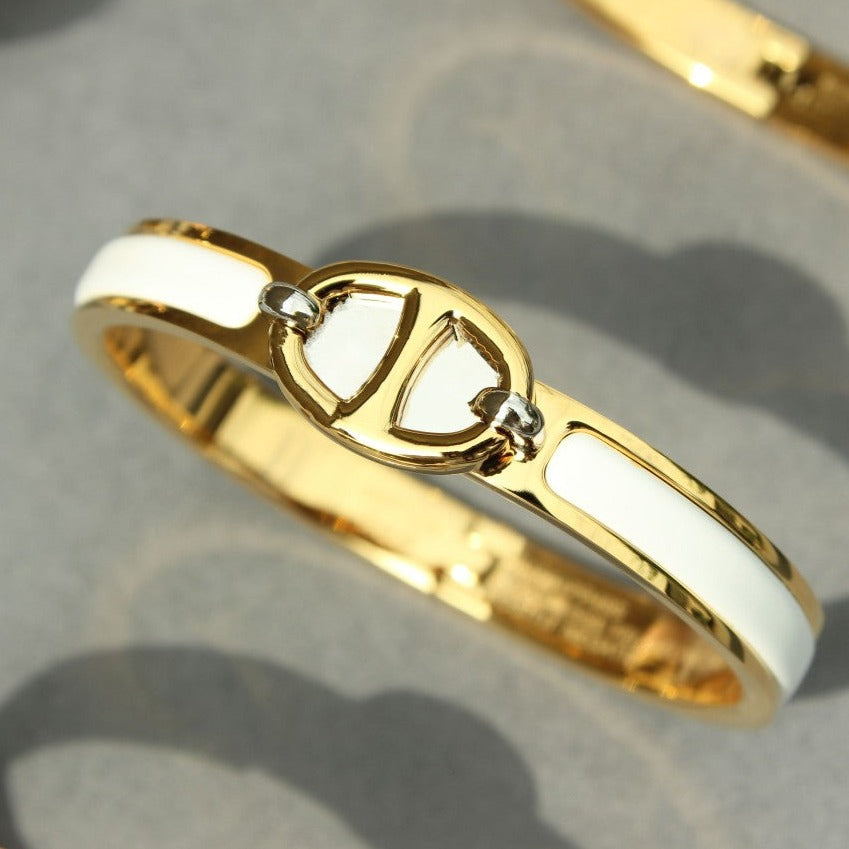 [Sophire Jewelry ]CLIC CHAINE GOLD BRACELET