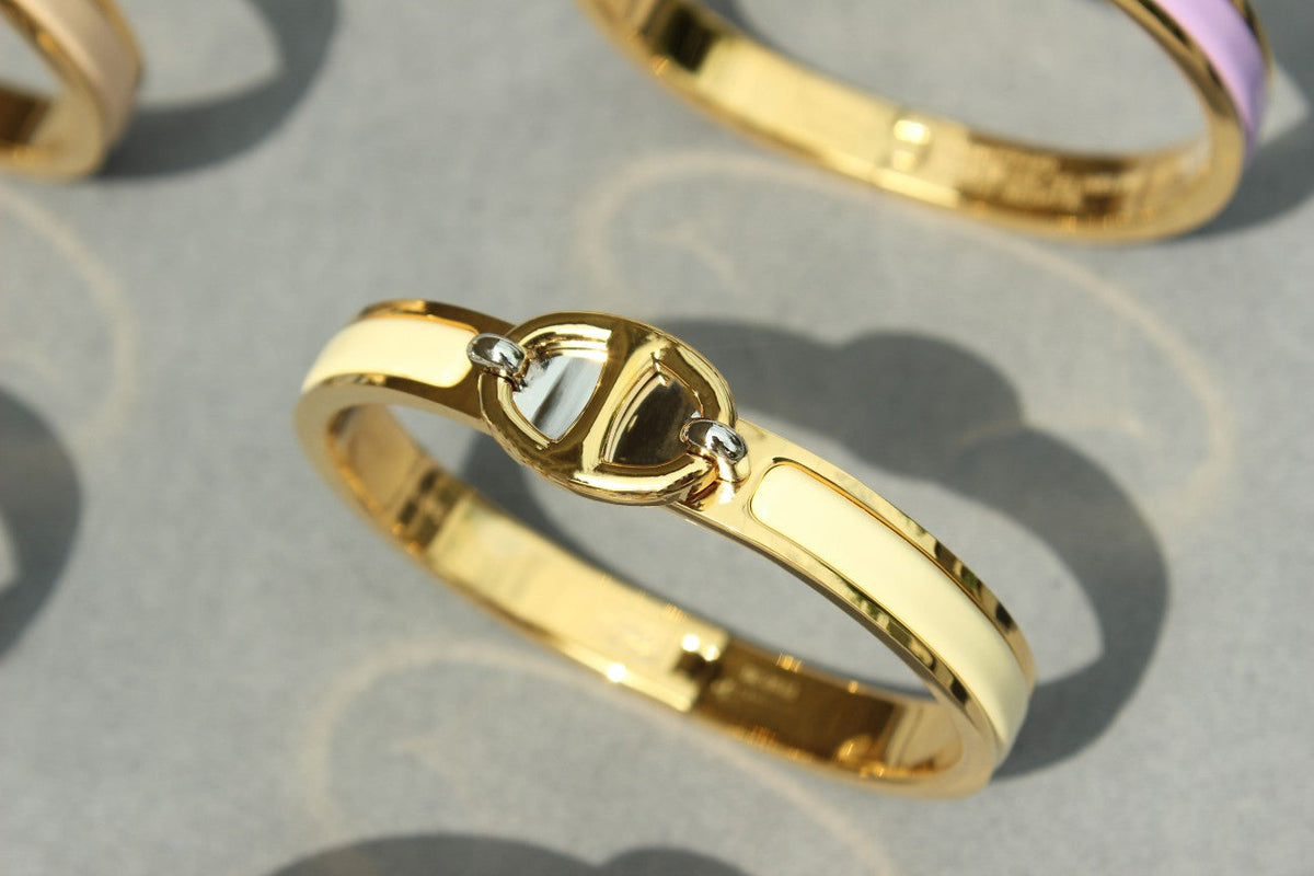 [Sophire Jewelry ]CLIC CHAINE GOLD BRACELET