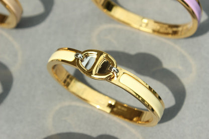 [Sophire Jewelry ]CLIC CHAINE GOLD BRACELET