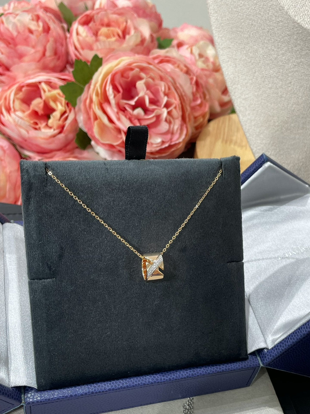 [Sophire Jewelry ]LIENS EVIDENCE DIAMOND NECKLACE