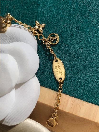 [Sophire Jewelry ]BLOOMING PINK GOLD MOP BRACELET