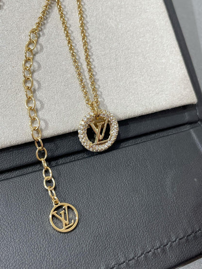 [Sophire Jewelry ]BY NIGHT DIAMOND PAVED NECKLACE