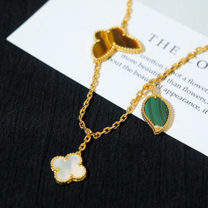 [Sophire Jewelry ]LUCKY SPRING 5 MOTIF GOLD BRACELET