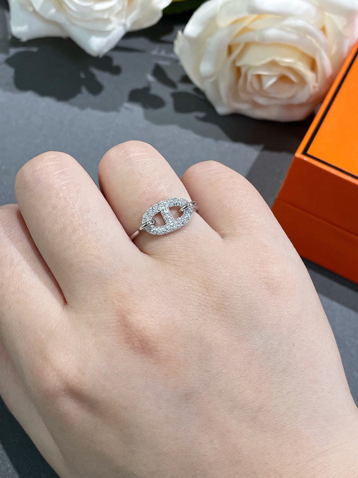 [Sophire Jewelry ]RONDE SMALL DIAMOND RING