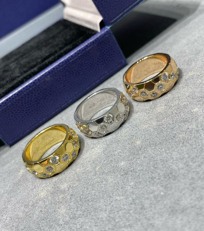 [Sophire Jewelry ]BEE LOVE DIAMOND LARGE RING