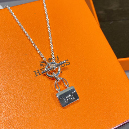 [Sophire Jewelry ]CONSTANCE PEDANT SILVER NECKLACE