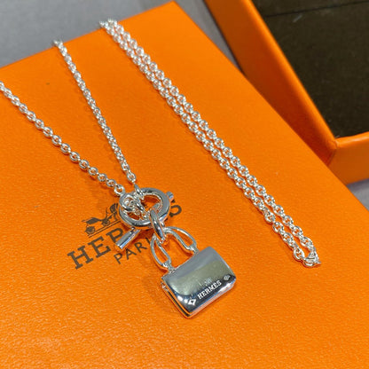 [Sophire Jewelry ]CONSTANCE PEDANT SILVER NECKLACE
