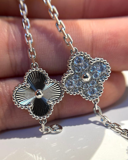 [Sophire Jewelry ] CLOVER 5 MOTIF LASER BRACELET COLLECTION