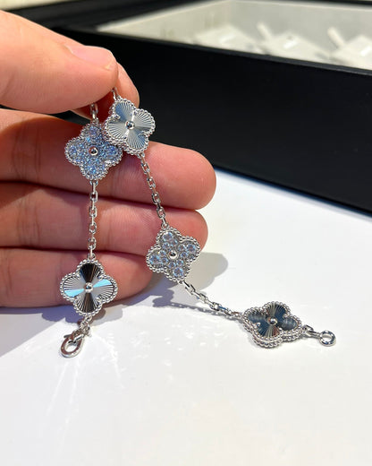 [Sophire Jewelry ] CLOVER 5 MOTIF LASER BRACELET COLLECTION