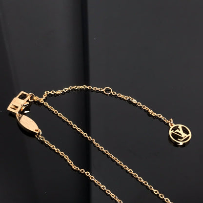 [Sophire Jewelry ]COLOR BLOSSOM PINK MOP SUN GOLD NECKLACE