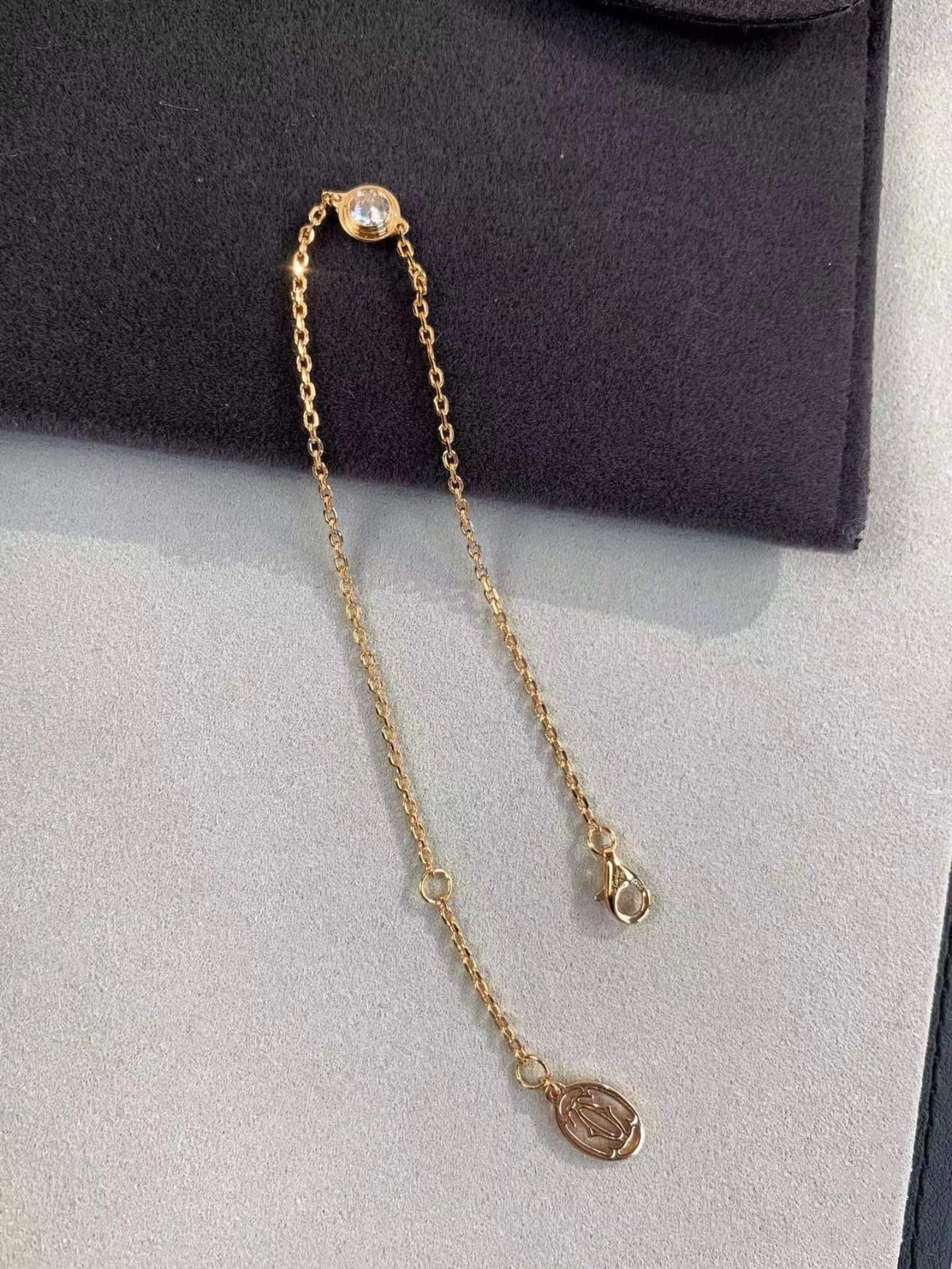 [Sophire Jewelry ]DAMOUR DIAMOND LINK BRACELET