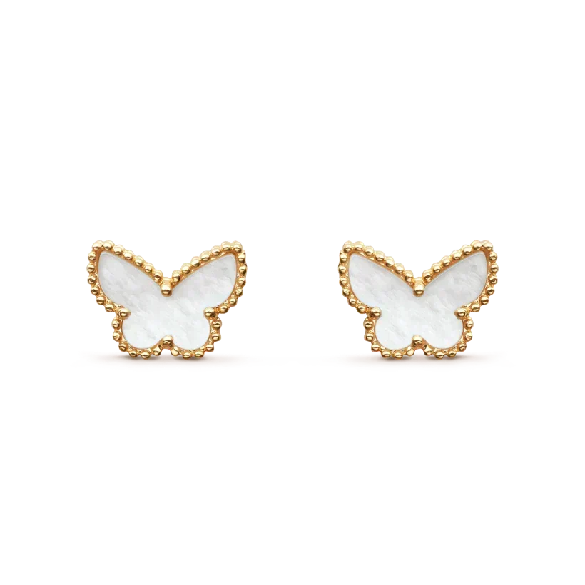 [Sophire Jewelry ]SWEET BUTTERFLY MOP EARSTUDS