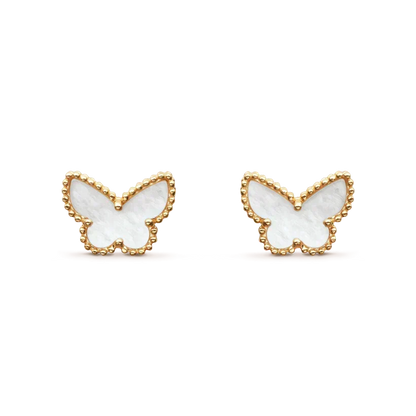 [Sophire Jewelry ]SWEET BUTTERFLY MOP EARSTUDS