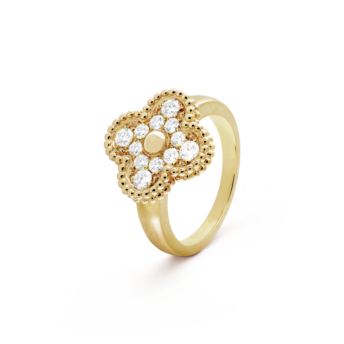 [Sophire Jewelry ]CLOVER DIAMOND RING