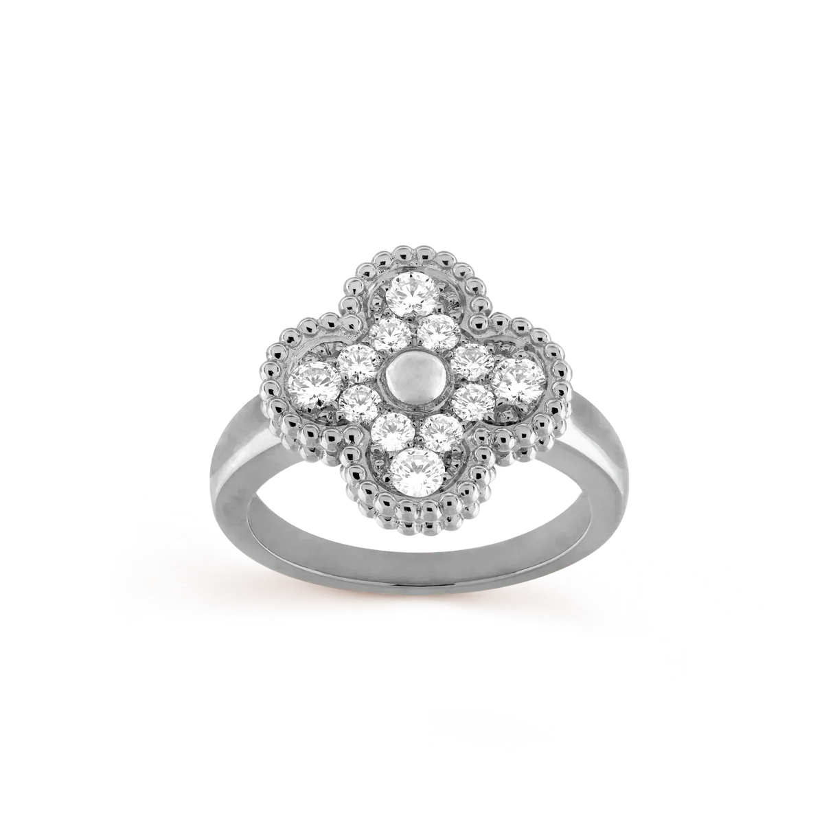 [Sophire Jewelry ]CLOVER DIAMOND RING