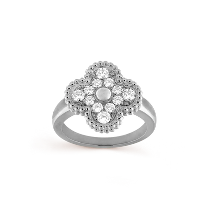 [Sophire Jewelry ]CLOVER DIAMOND RING