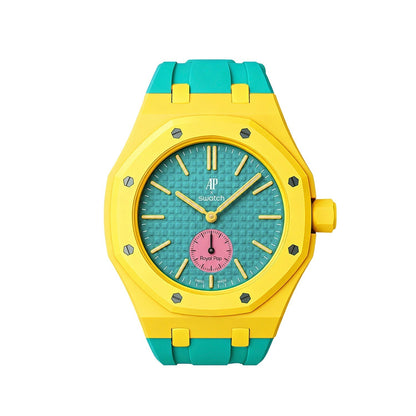 [Sophire]Royal Oak Pop Exclusive Bioceramic Case & Silicone Strap Mix Color