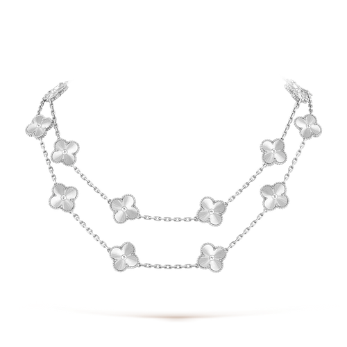 [Sophire Jewelry ]CLOVER 20 MOTIFS  LASER SILVER