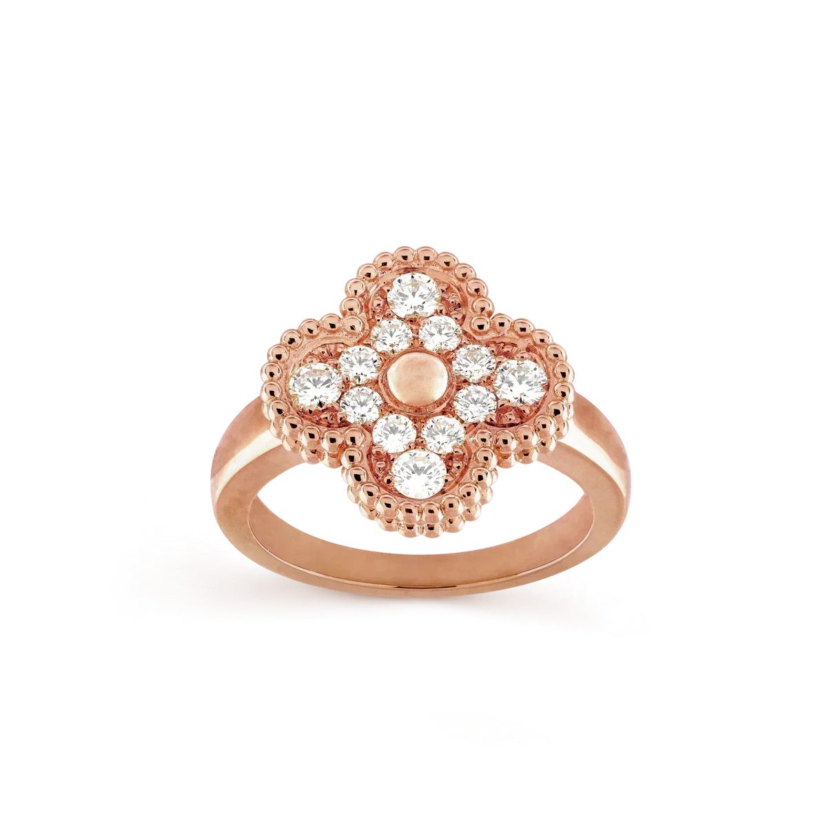 [Sophire Jewelry ]CLOVER DIAMOND RING