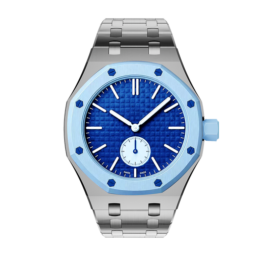 [Sophire]OAK POP EXCLUSIVE SILVER STEEL STRAP