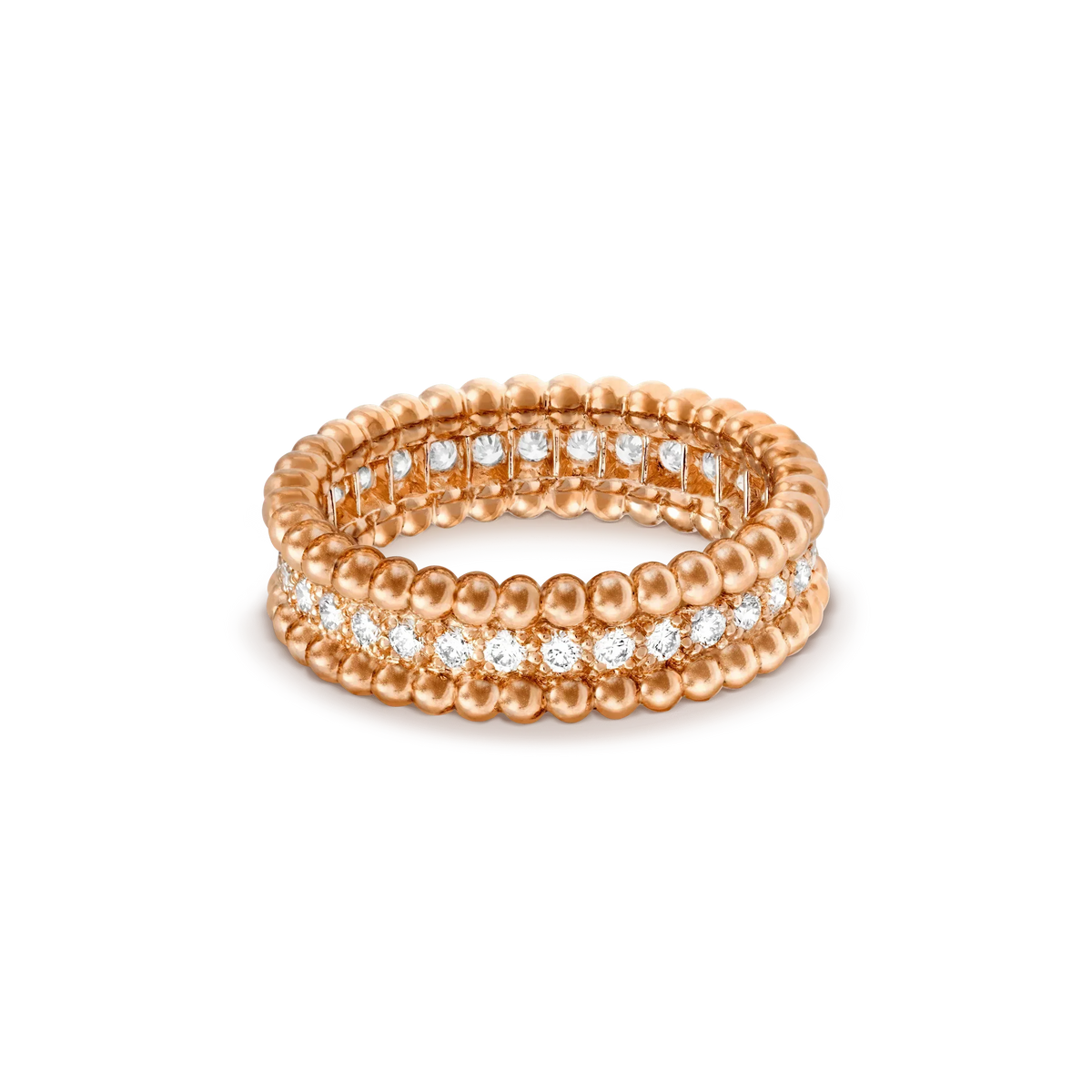 [Sophire Jewelry ]PERLEE DIAMOND ROSE GOLD RING