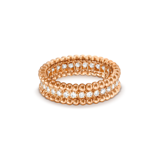 [Sophire Jewelry ]PERLEE DIAMOND ROSE GOLD RING