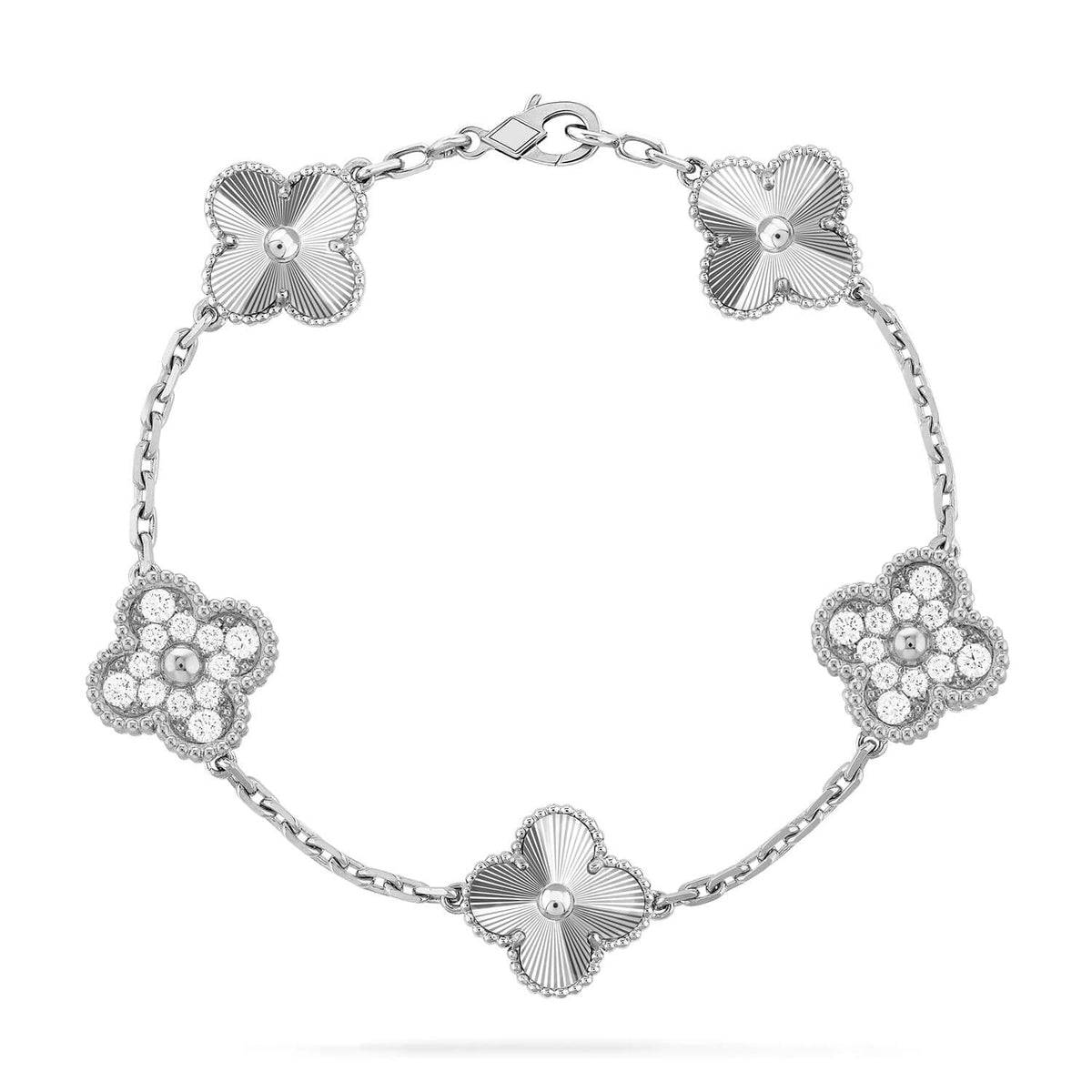 [Sophire Jewelry ] CLOVER 5 MOTIF LASER BRACELET COLLECTION
