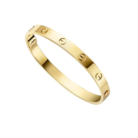 [Sophire]CLASSIC 6.1MM LOVE SINGLE-SCREW CLOSURE BANGLE